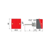 ДТС3105-Pt1000.В2.70 Термопреобразователь для систем HVAC УТ000015449
