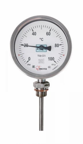 ТБф-221 (0…60)C° d.100 кт.1,5 IP54 РШх6 G1/2" L120 УТ-00000822