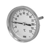 A52.100/S (0...+120)°C 63х8 G1/2" ОШ Нерж УТ000001560