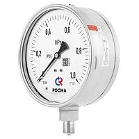 ТМ-621Р.00(0-25)MPa.1/2"NPT.1,0.IP67 СИЛИКОН, безопасное стекло(триплекс), стрелка с корректором нул УТ-00000252