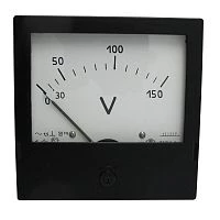 Э365.1-1 кВ 15 10000/100В 1,5 Киловольтметр переменного тока 120х120 УТ000008596