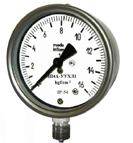 МП4А-Кс 2,5 МПа НЕРЖ. корпус кл.1,0 УТ000014752