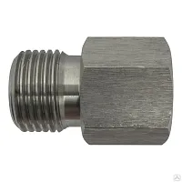 М8х1(В)-М20х1,5(Н)-12Х18Н10Т Штуцер переходной (по эскизу) УТ000019151